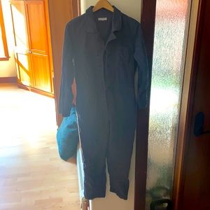 Outerknown Lou corduroy jumpsuit. Women’s small. Navy blue.